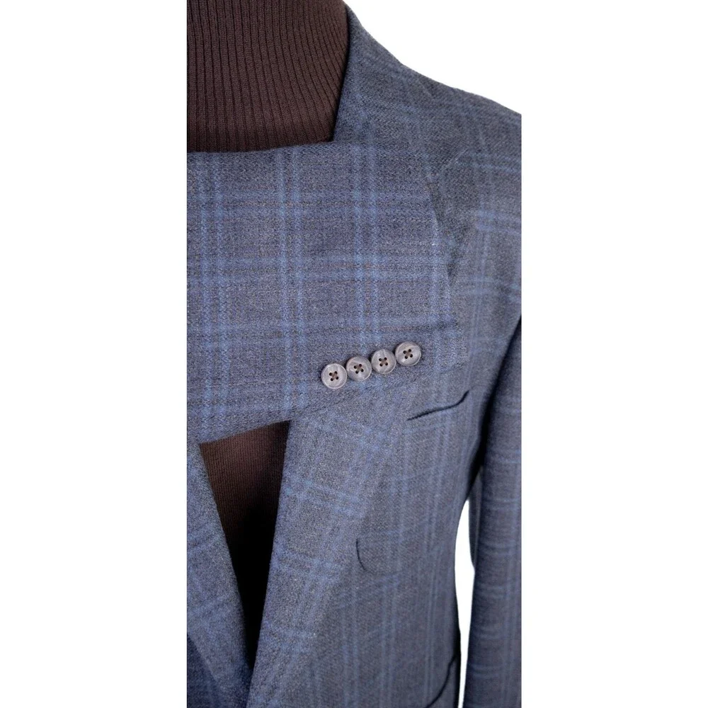 Joseph Abboud NORDSTROM Sport Coat Blazer Sz 43R Silk-Wool Two Button Jacket